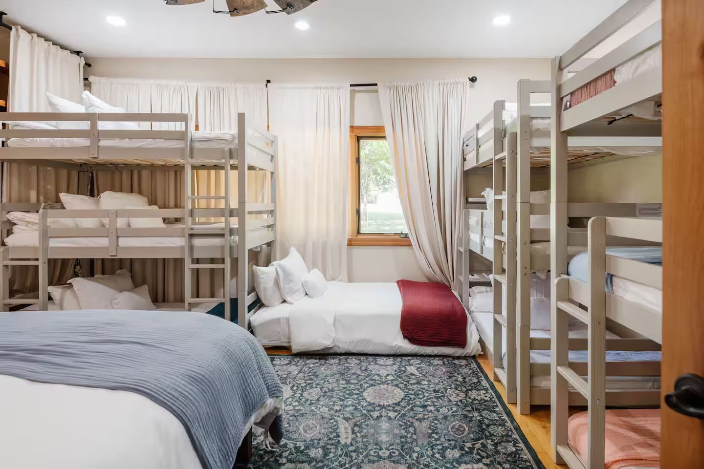 Bedroom 5 COLLECTIVE Bunk + mixed beds, community spirit