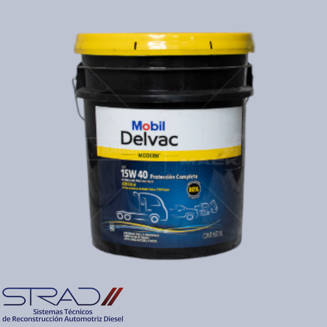 CUBETA DE ACEITE 15W40 MOBIL
