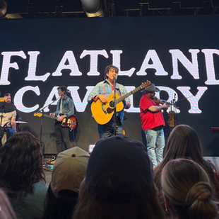 Flatland Cavalry performing live on stage