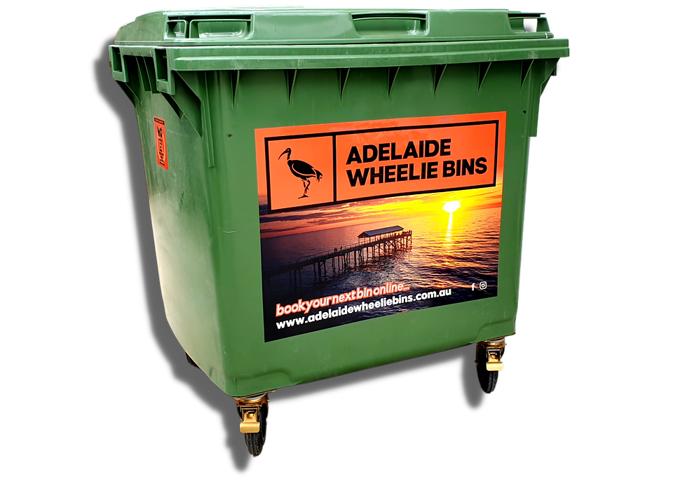 1100 litre wheelie bin by adelaide wheelie bins