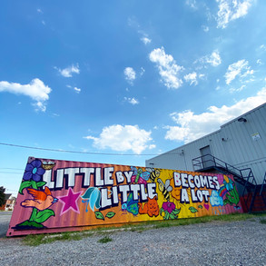 Little by little becomes a lot.