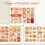 Thumbnail: 3 pages of red, orange and brown autumn themed labels.