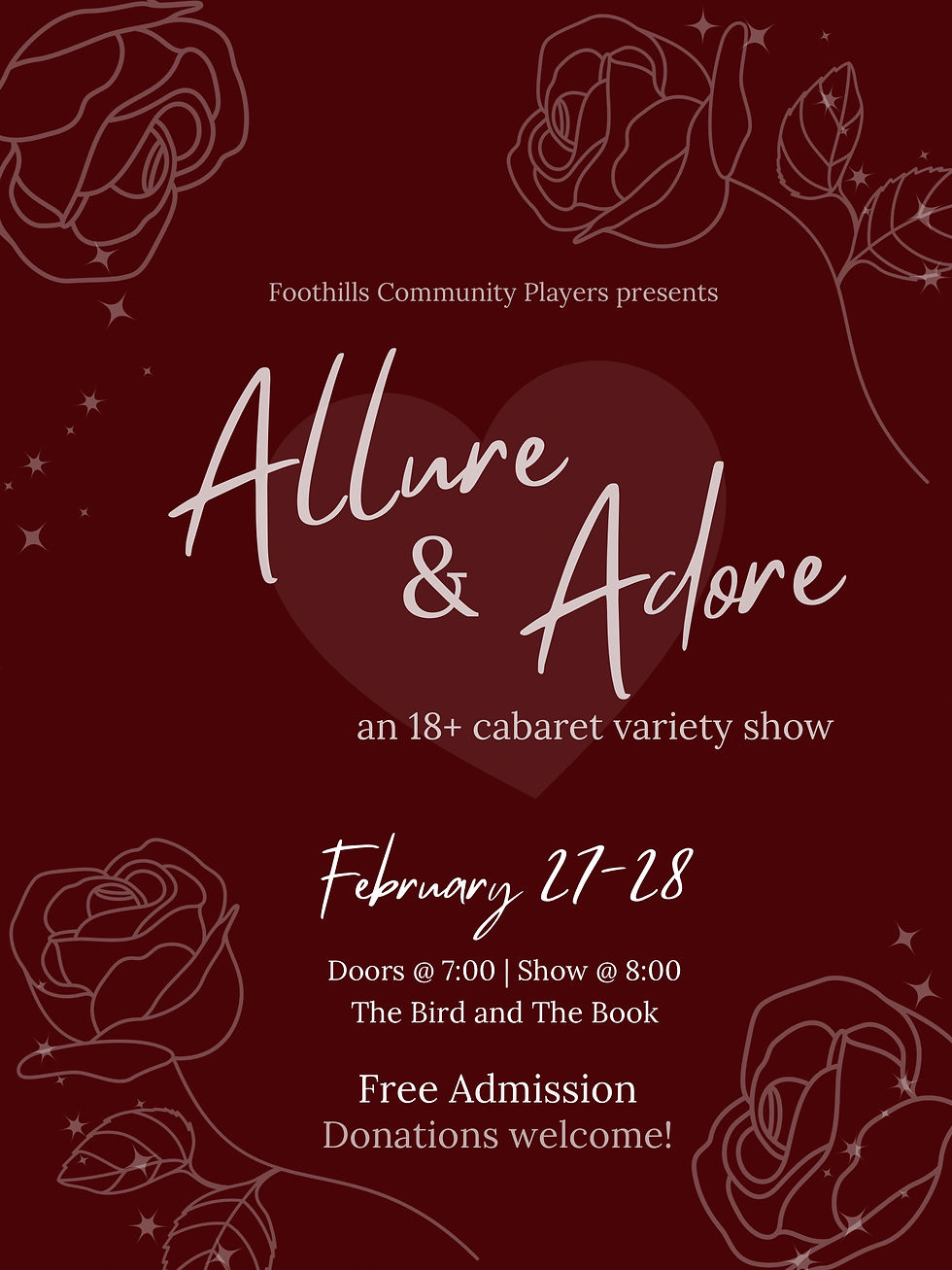Allure & Adore Cabaret Variety Show