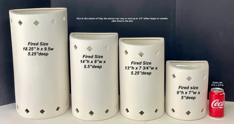 Thumbnail: Honey Bee outdoor or indoor ceramic wall sconce