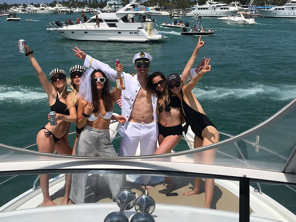 Travis ship captain on boat