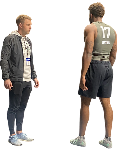 Anthony Hickey With Athlete