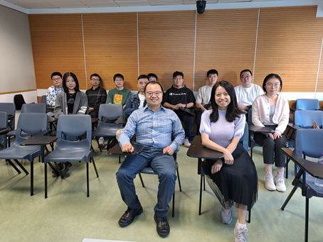 Prof. Shaozhong Ge visited HKBU