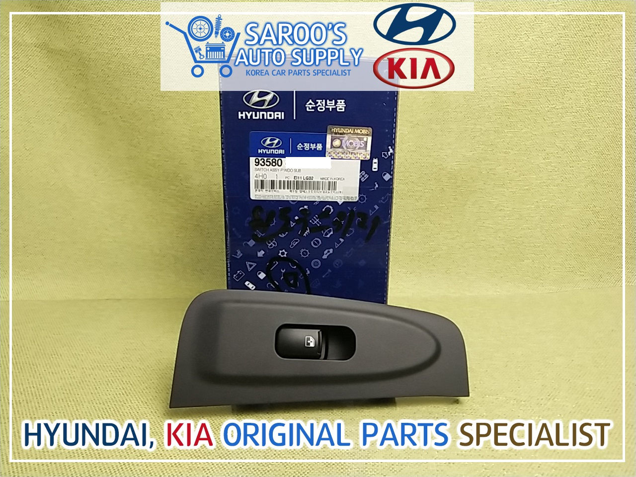 [RH] Power Window Switch For Grand Starex 2007-2015 ,