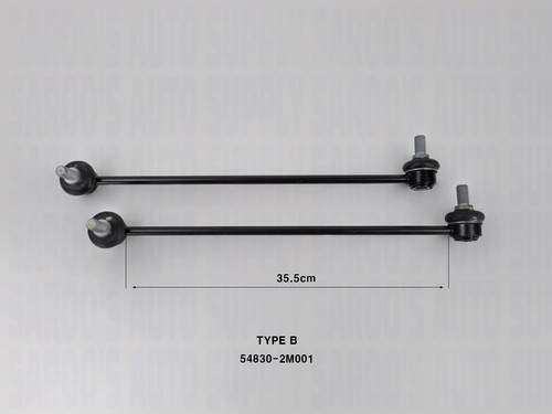 Front] Stabilizer link Set/Genesis Coupe (08-16)/54830-2M000ds