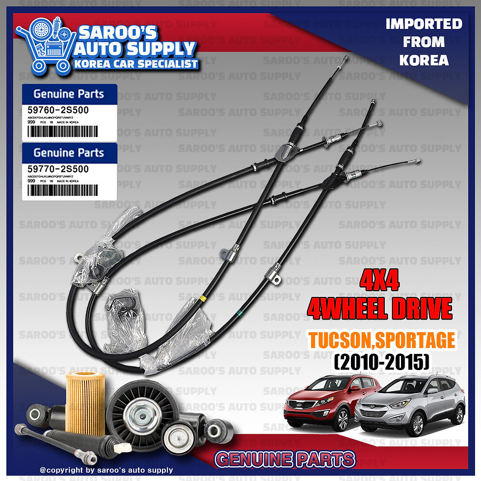 Thumbnail: Parking Brake Cable /Tucson , Sportage (10-15),59760-2S200 , 59760-2S500 , 59770