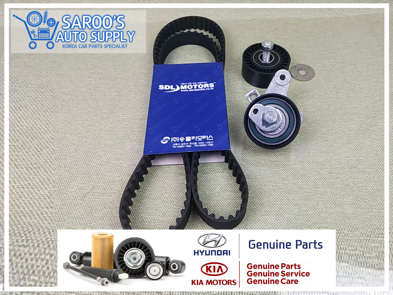 [Diesel] Timing Belt Set/Captiva (05-11) / Cruze (09-16) ,151RU22