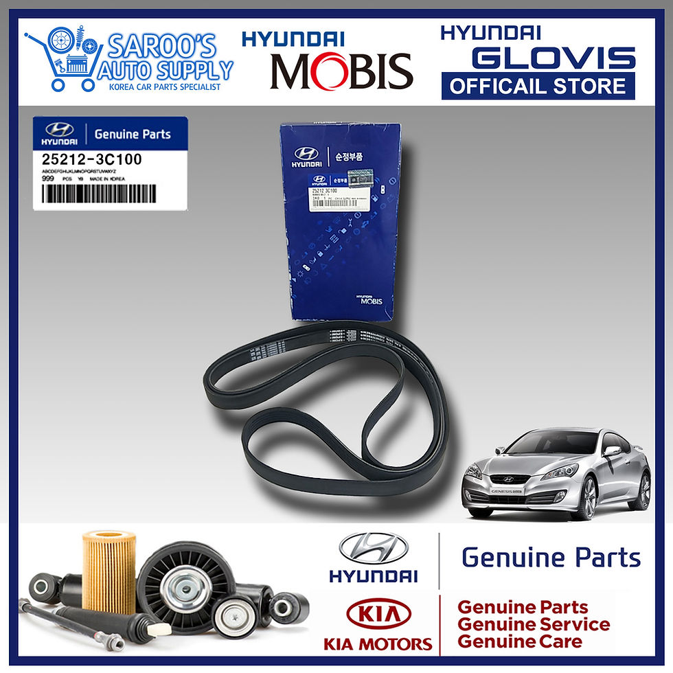 Thumbnail: Drive/Fan Belt/Genesis Coupe(09-16)/6PK2357,6PK2475 /25212-2C001