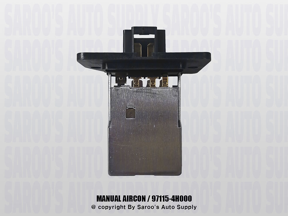 Thumbnail: [Front] Blower Fan Resistor/ Grand Starex (07-21) , Santa Fe (06-12)/97115-4H000