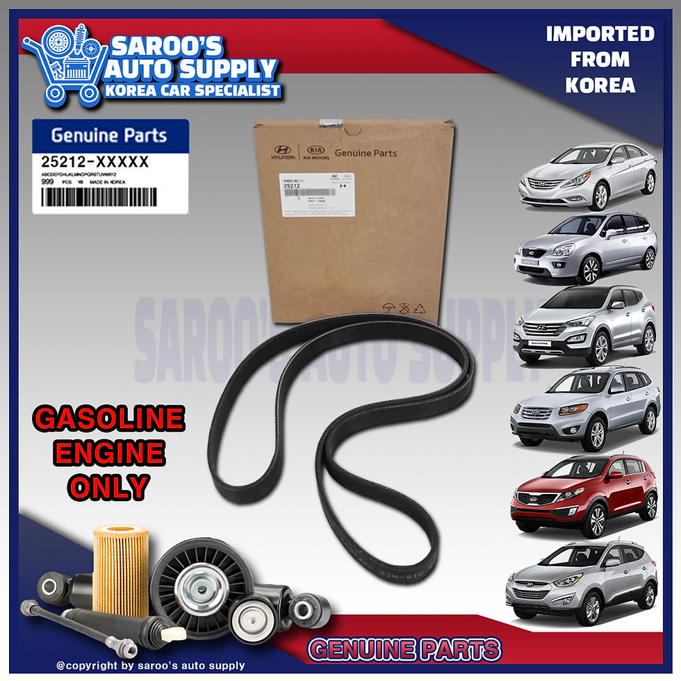 Thumbnail: [Theta] Fan Belt/Tucson/Sportage/sonata/santa Fe/sorento/forte/carens/