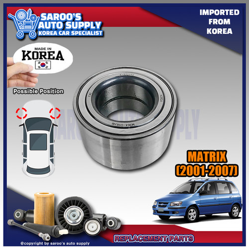 Wheel Hub Bearing/Matrix (01-07) / 51720-2D000/2D100