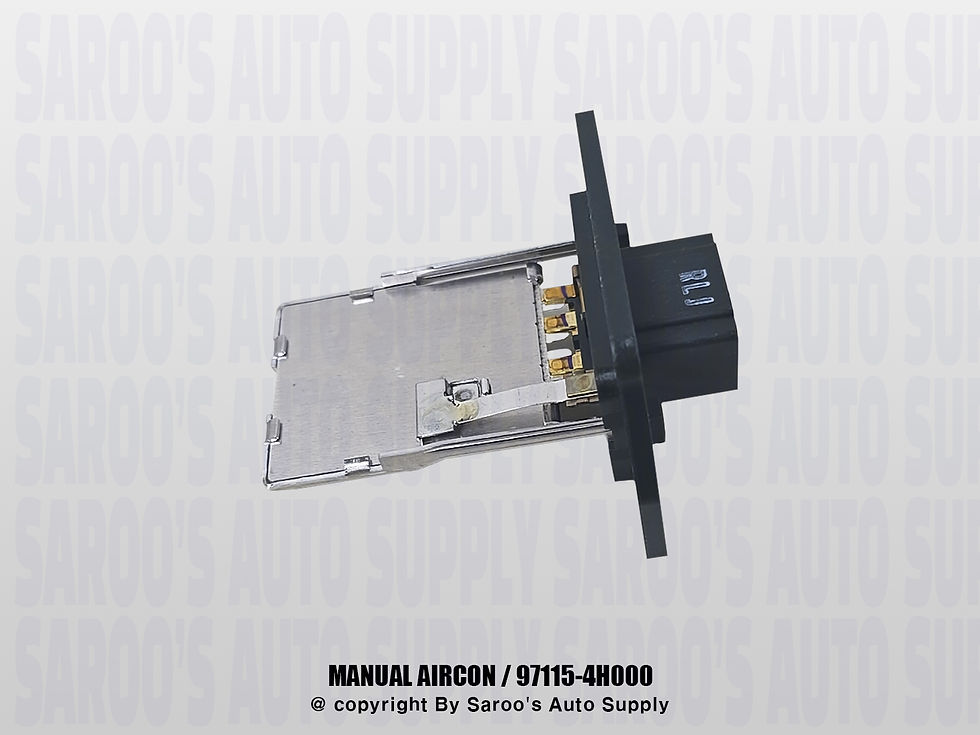 Thumbnail: [Front] Blower Fan Resistor/ Grand Starex (07-21) , Santa Fe (06-12)/97115-4H000