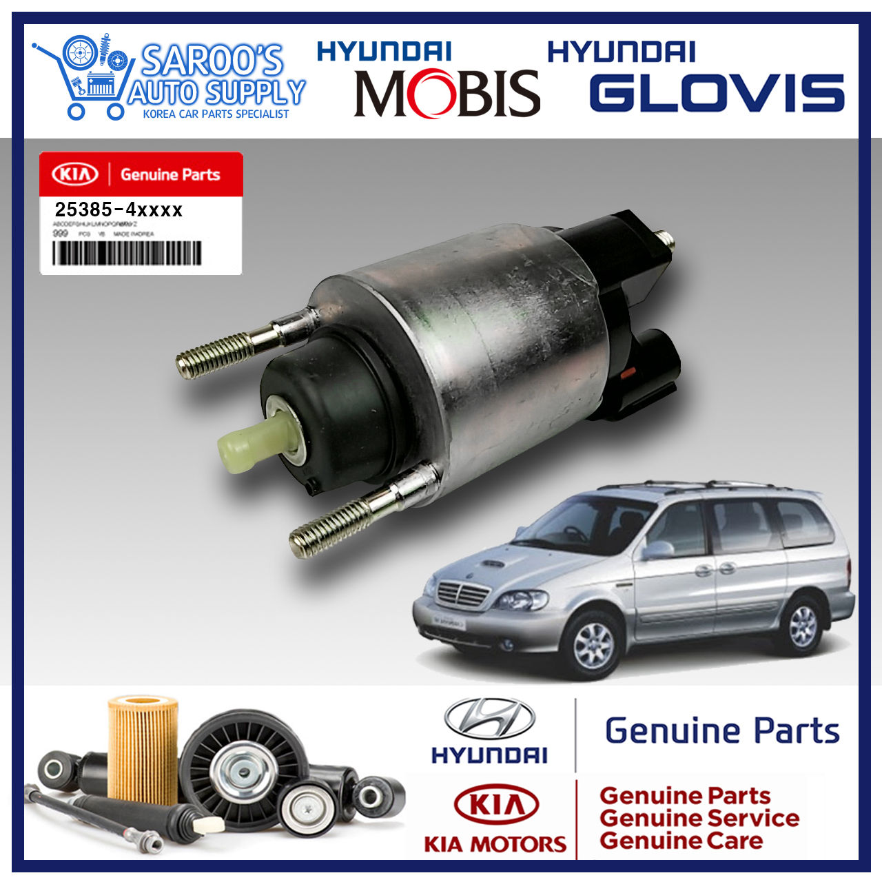[J3] Starter Solenoid/Magnetic/ Carnival (00-04) / 2900cc / 36120-4x900