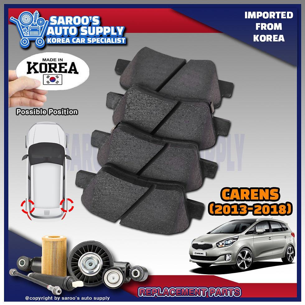 Thumbnail: Brake Pad/Carens (13-18)/58101-A4A01 , 58302-A4B50