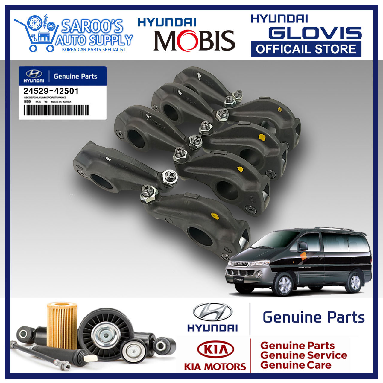 [TCI] Rocker Arm / Valve Lifter Set/ Starex (97-06)/D4BB,D4BH,24529-42501