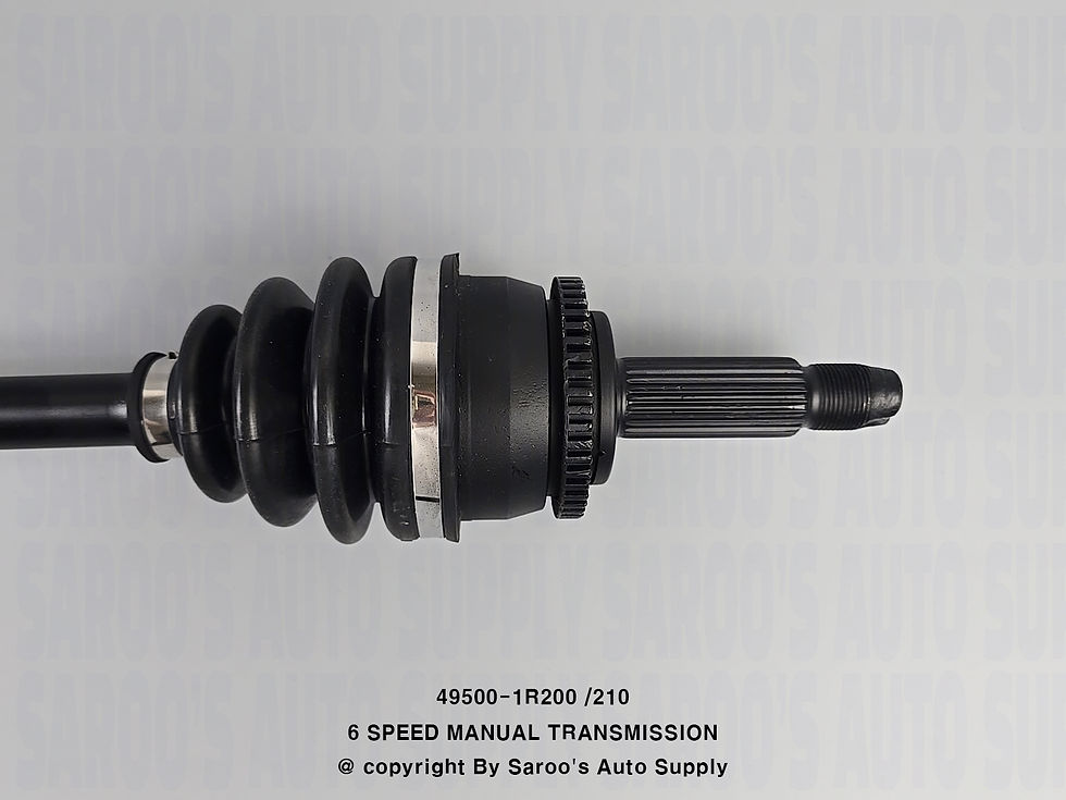 Thumbnail: [U2][LH] CV Joint/Accent (11-18)/Diesel/49500-1R300/1R700/1R200/1R210/1R310