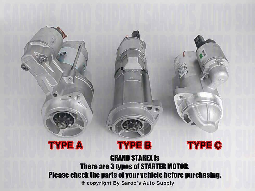 Thumbnail: [Type B] Starter Motor For Grand Starex (07-11), 36100-4A020 /4A025
