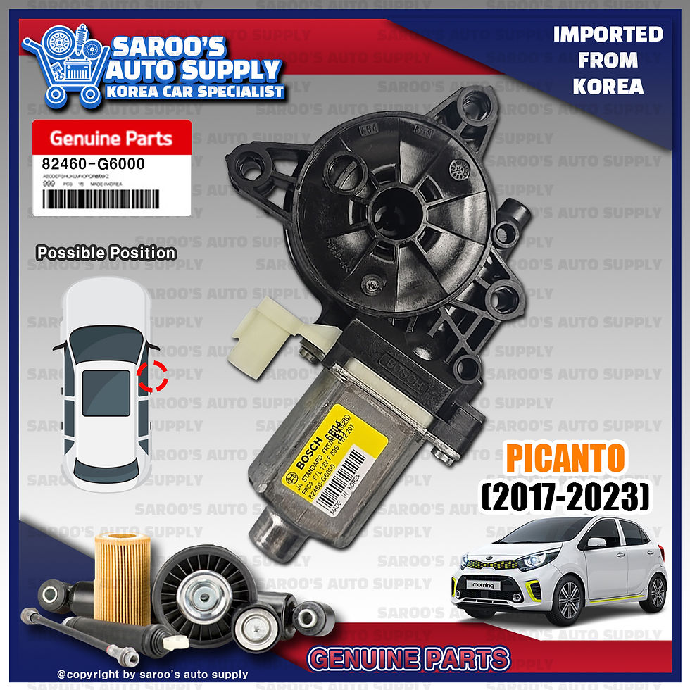 Thumbnail: Power Window Motor /Kia Picanto (17-23)/82450-G6000, 82460-G6000
