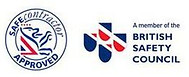 Row of SafeContractor and British Safety Council logos
