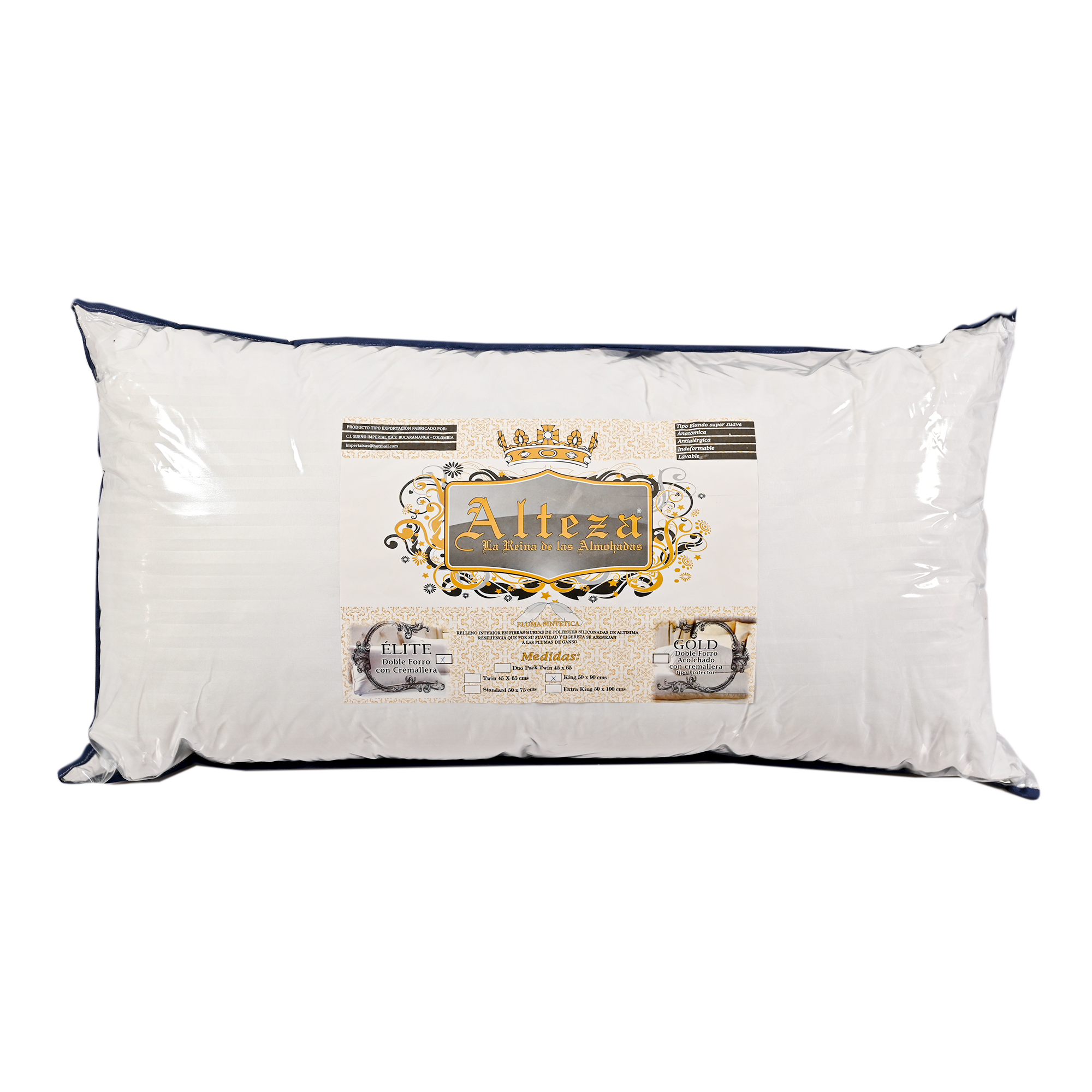 HIGHNESS GOLD KING PILLOW