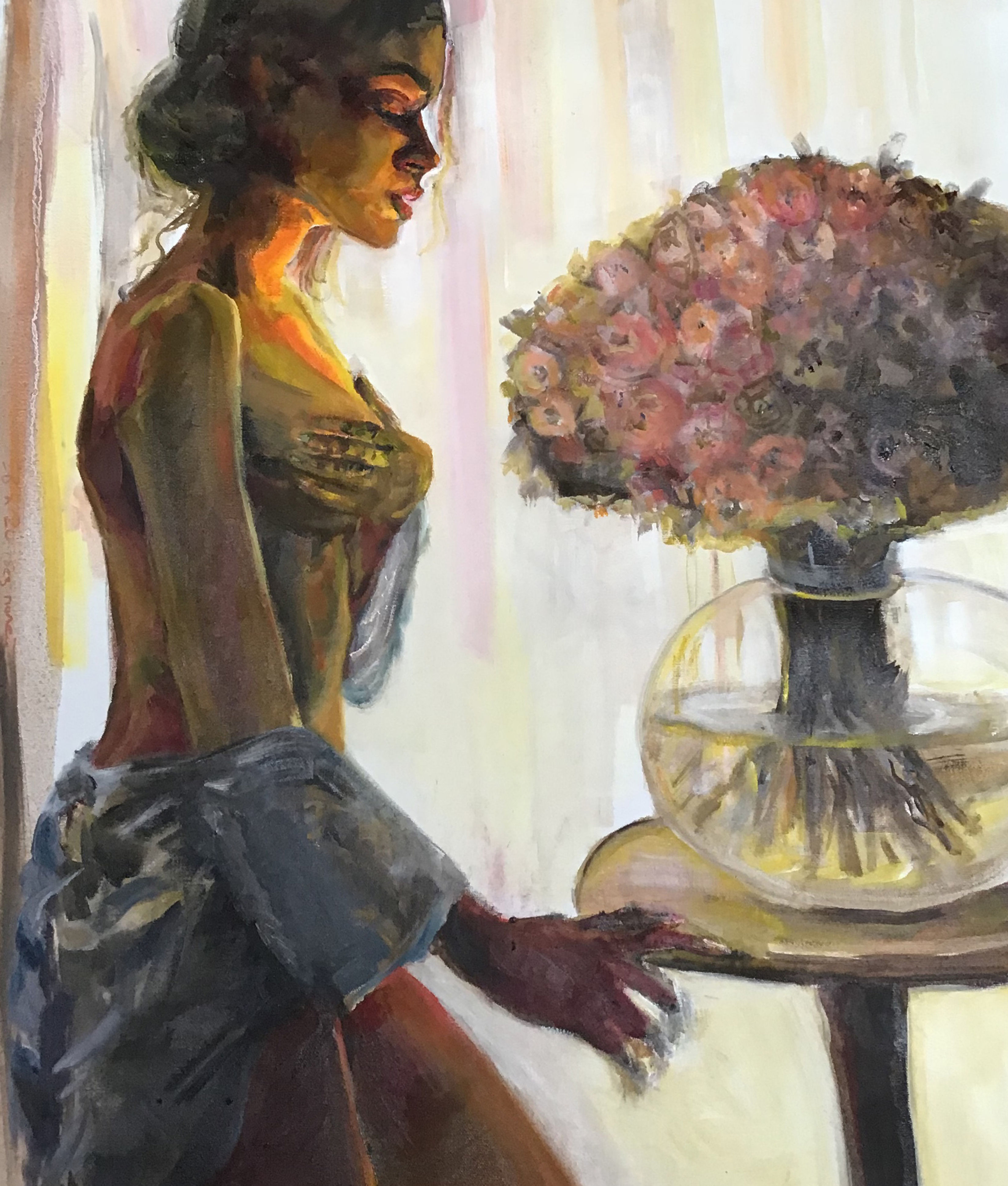 Sasha. Oil on canvas. 18" x 24"