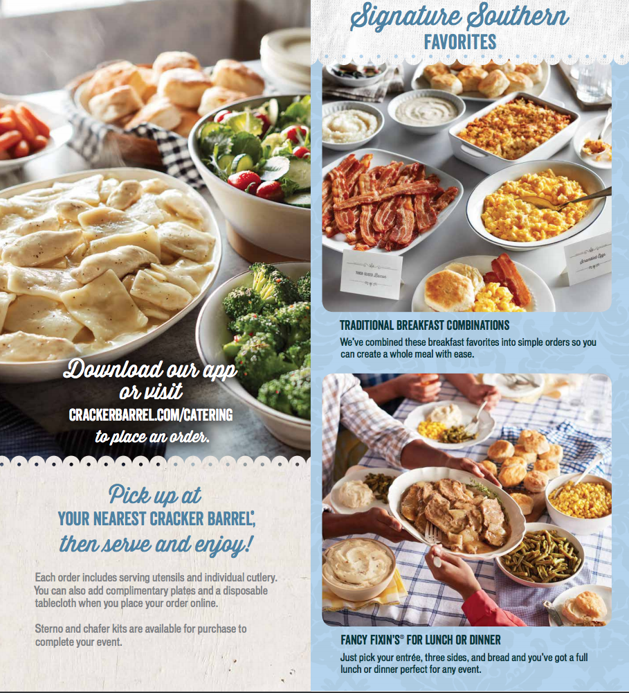 Cracker Barrel Menu
