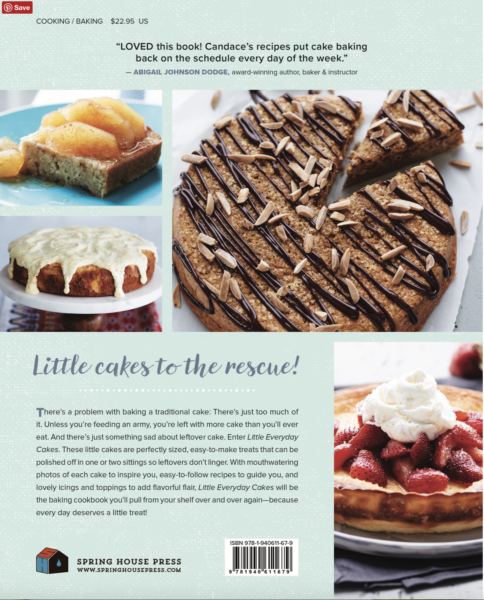 Everyday Little Cakes Back Cover