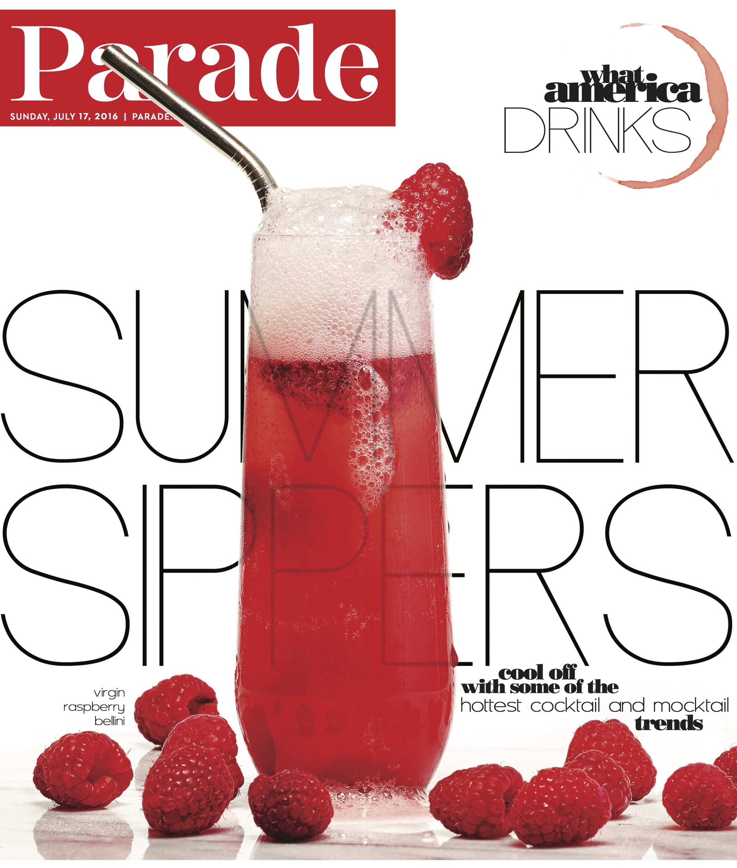 Summer Cocktails Parade Magazine