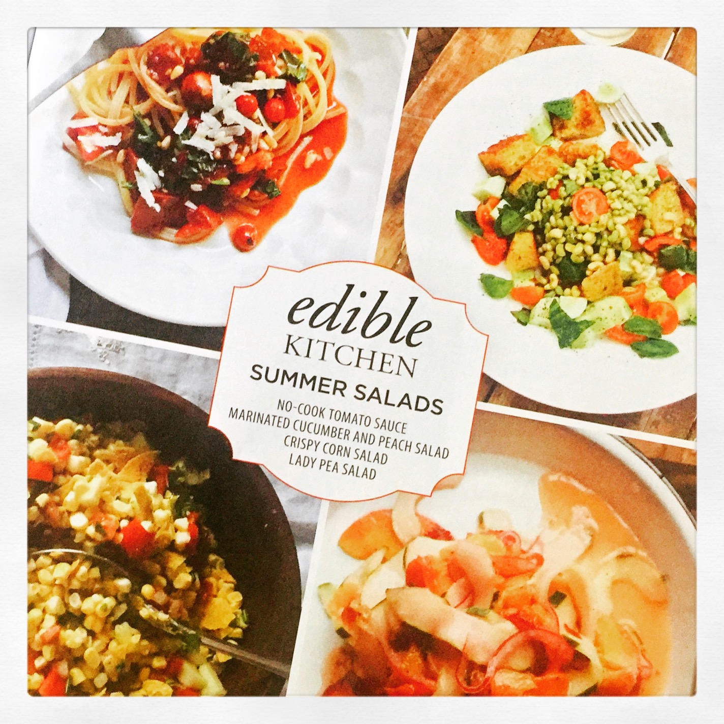 Summer Salads Edible Mag