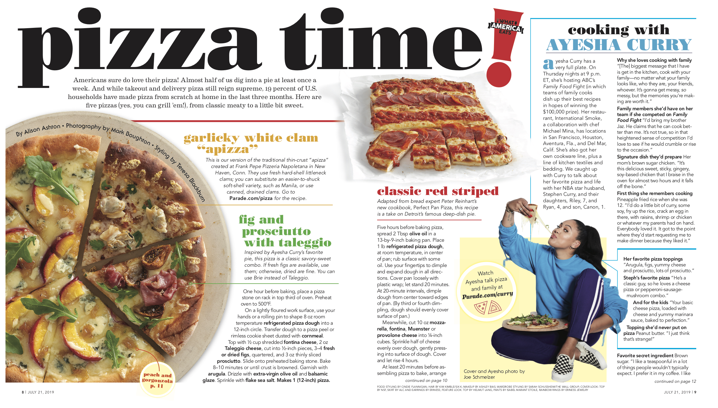 Pizza, Parade 2019