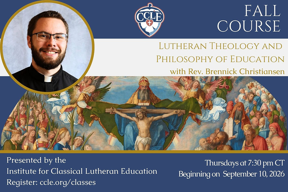 Flyer for course
