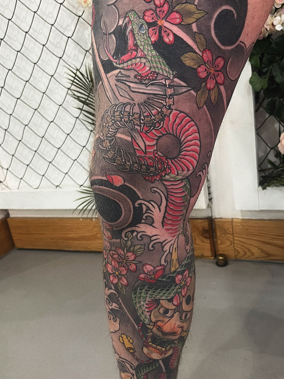 leg snake