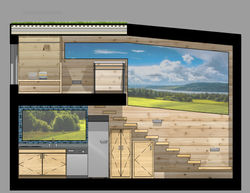 Micro House Section