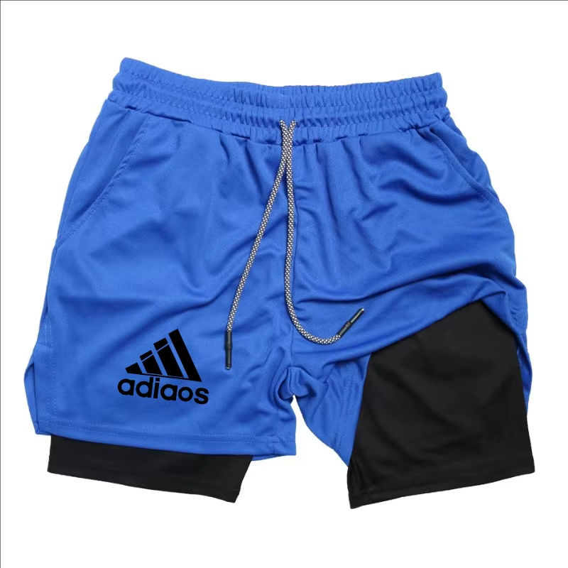 Miniatura: Men'S Compression Shorts Summer Gym Fitness Running Training Sports Shorts Two-I