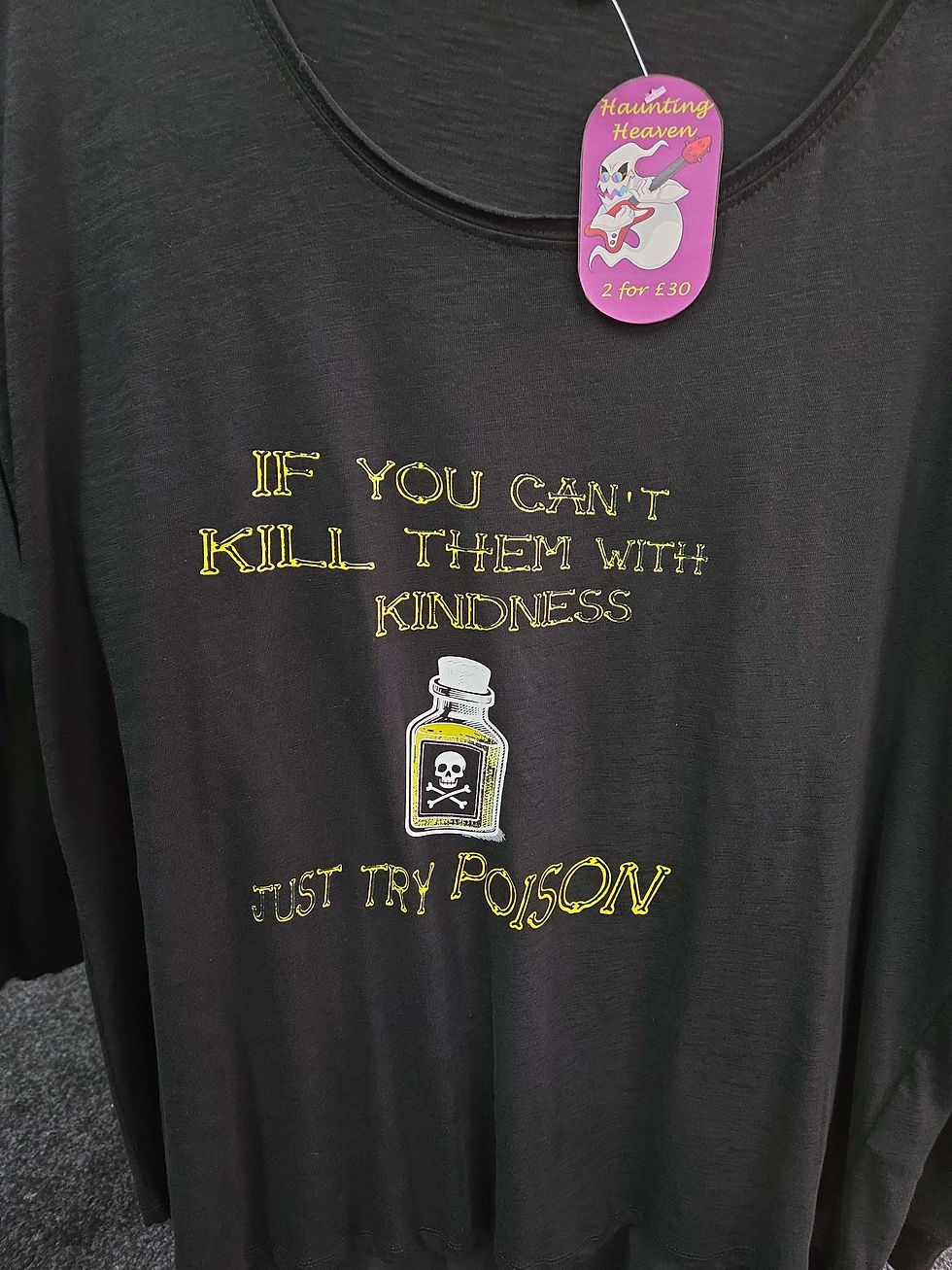 Just try Poison Razor Back Top