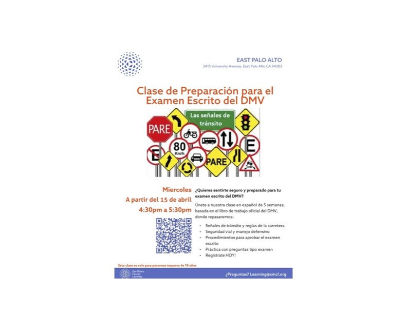 EPA Library - Clase de Preparación para el Examen Escrito del DMV – En ...