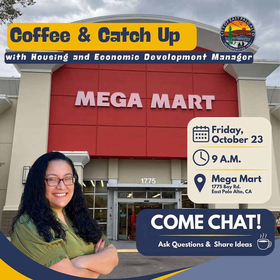 City of EPA - Coffee & Catch Up with Housing & Economic Director Karen Camacho
