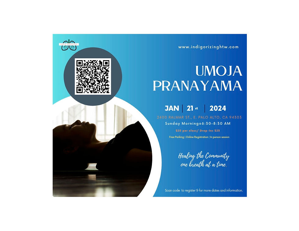 Umoja Pranayama - Breath Work with Indigo Rizing