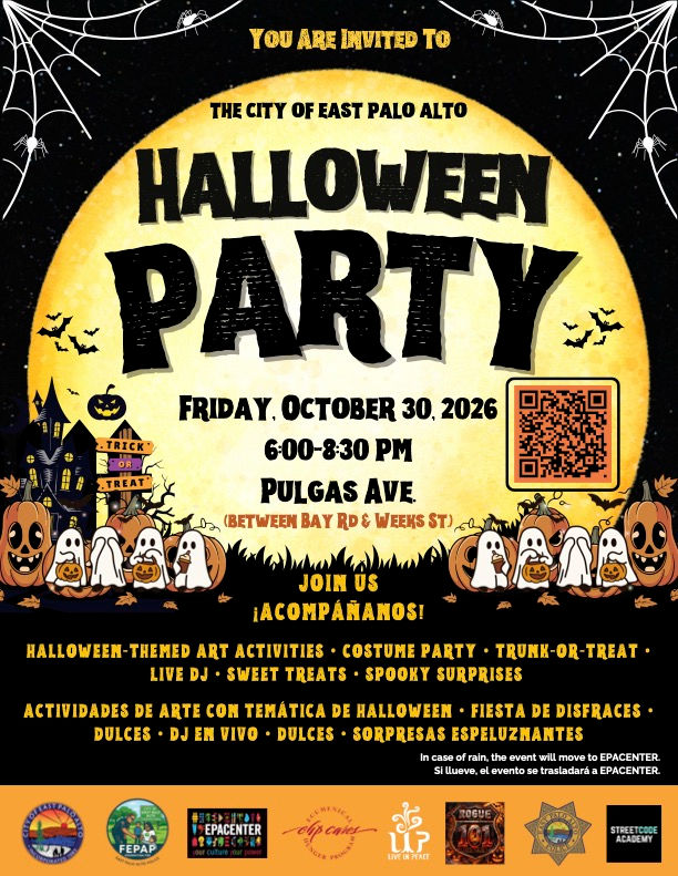 City of EPA - Halloween Party on Pulgas Ave!