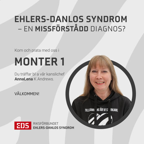 Träffa riksförbundet för Ehler-Danlos syndrom vid årets FSL-kongress!
