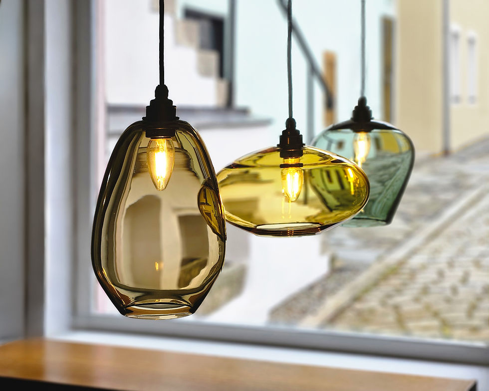 Thumbnail: Three Light Chandelier (900PEB)