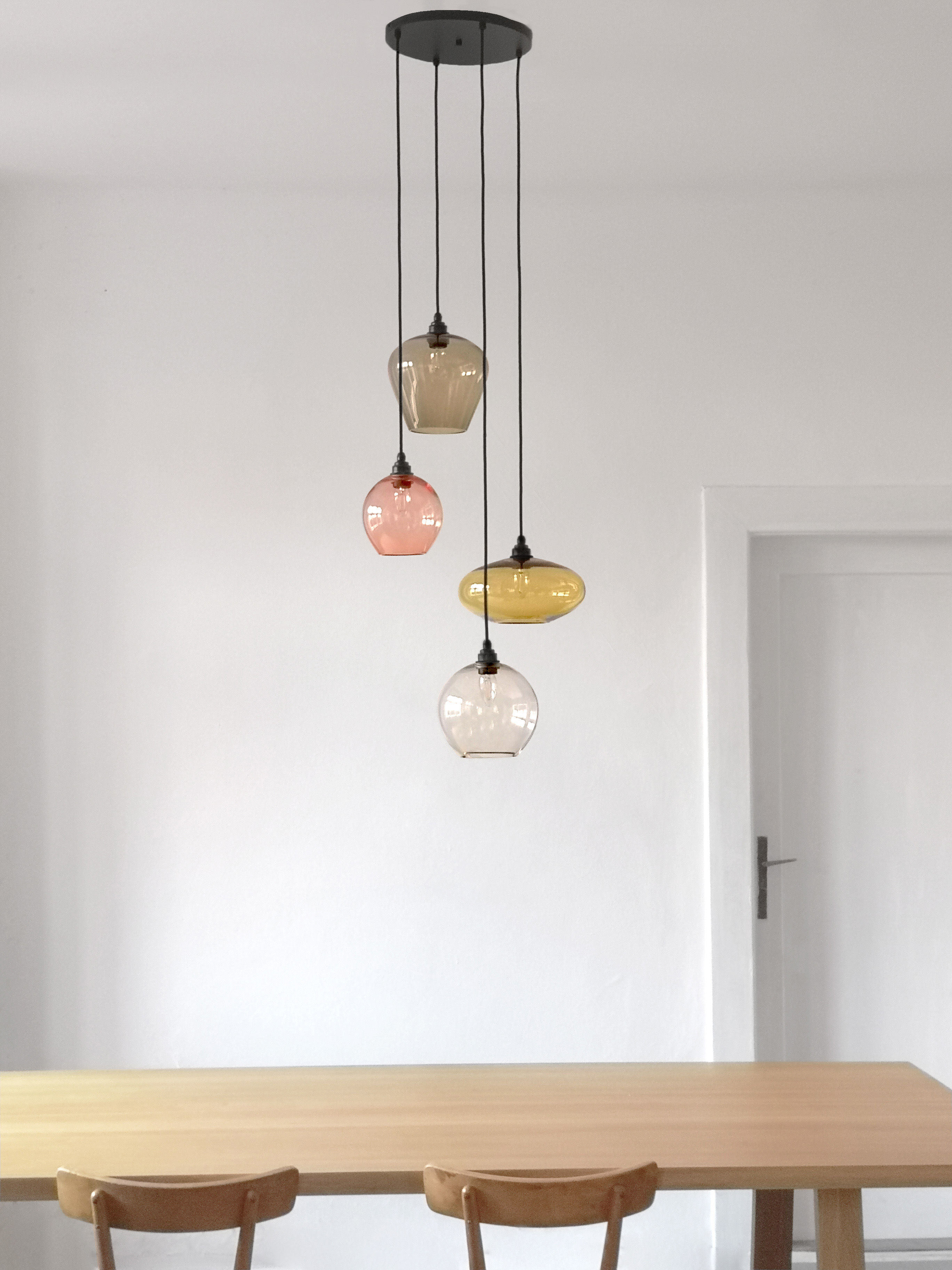 Four Light Pendant (300B16E20)
