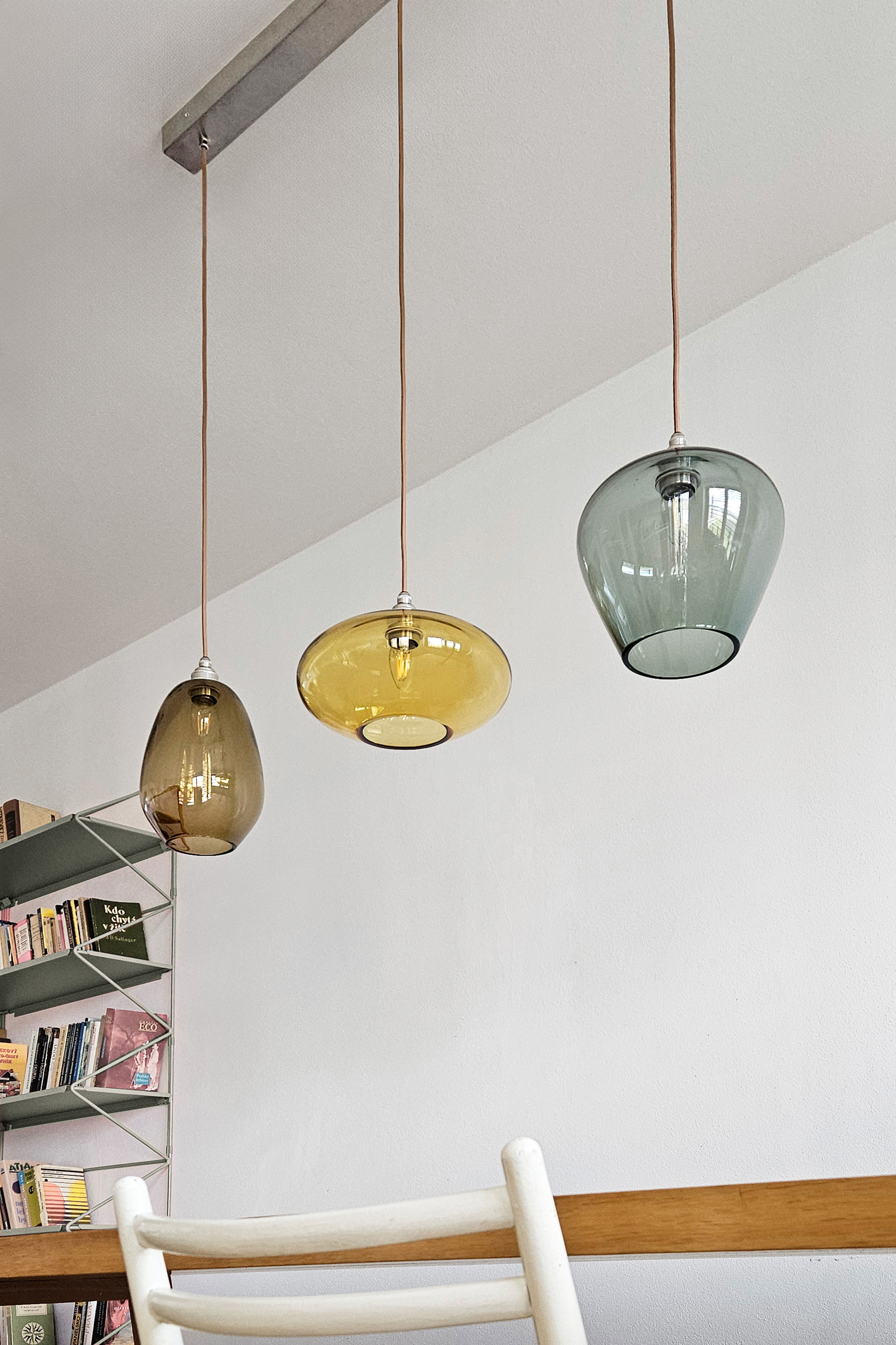 Three Light Chandelier (900PEB)
