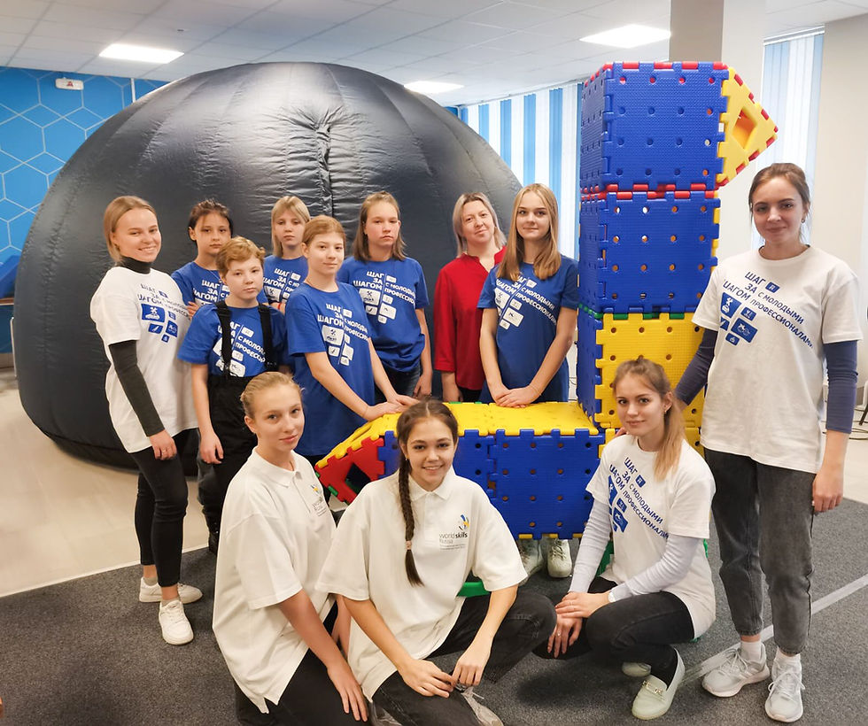 В Красноярском крае воспитанники детдомов попробовали силы в проф. компетенциях «Worldskills Russia»