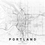 Thumbnail: Portland Map Print