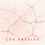 Thumbnail: Los Angeles Map Print